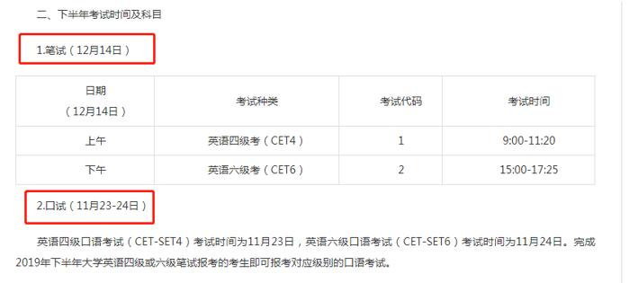 大学四级有几次机会,一年内有四次考试
