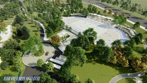 绵阳彩虹运动公园二期,绵阳东山运动公园