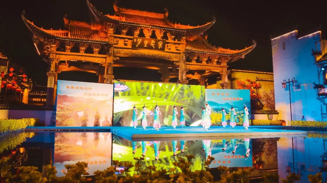 第二届油菜花观光旅游节开幕,婺源油菜花节