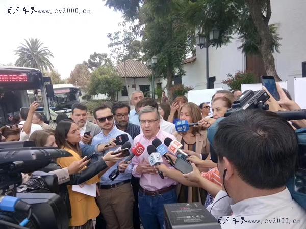 宇通智利新能源公交,214辆宇通电动客车交付智利