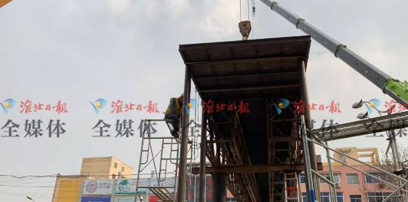 淮北淮海路天桥是谁建的,淮北立交桥什么时候建的