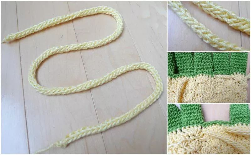 笔收纳袋小布袋,毛线钩笔袋的编织教程