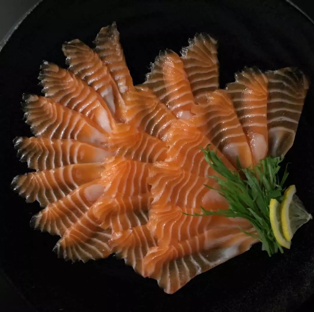 三文鱼作画,用三文鱼作画也能美到爆