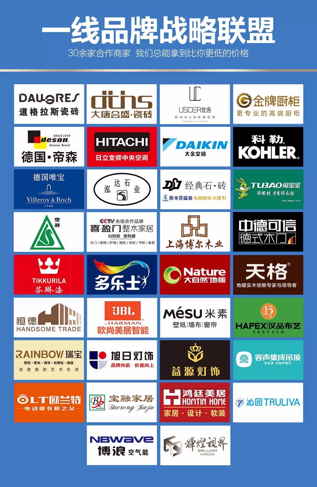 这个楼盘业主的福音来了！全福清30余+大牌装修低价风暴！这家装修公司A爆了！