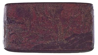 解读南宋戗金漆器：最早的折扇图出自温州工匠