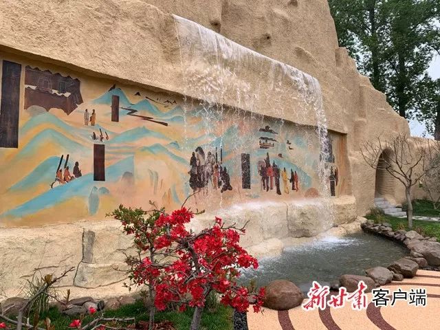 世园会甘肃园美丽的丝路画卷,飞天舞蹈表演甘肃