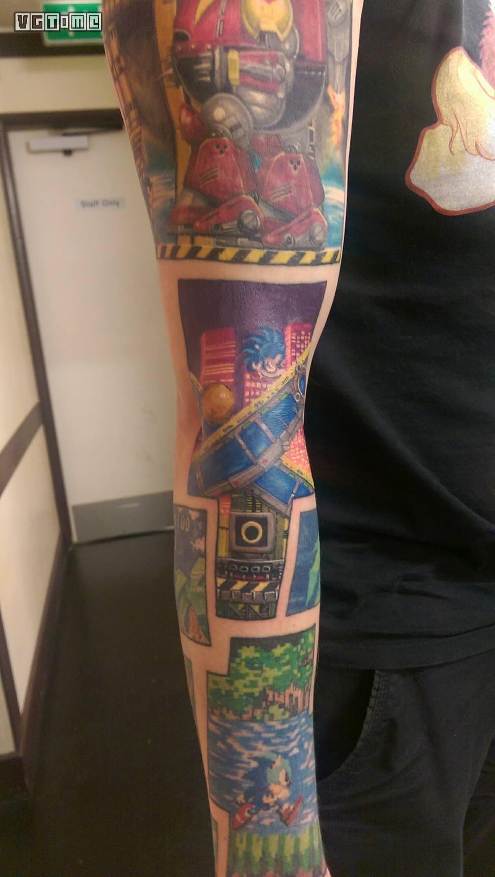 为什么他们决定把游戏符号纹在身上？