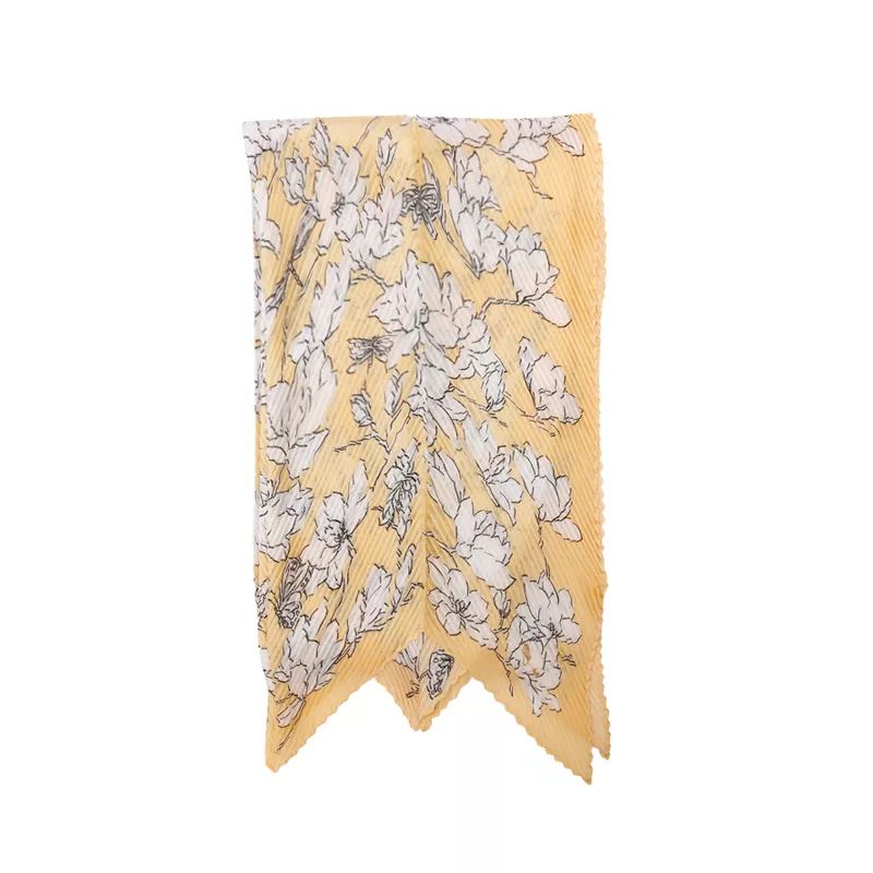 丝巾的各种造型女,一条丝巾美出万千风情