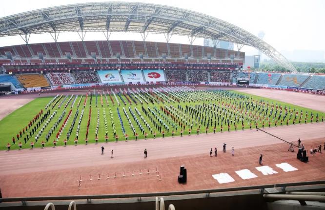 嘉兴大型运动会开幕式,嘉兴第十届市运会开幕式