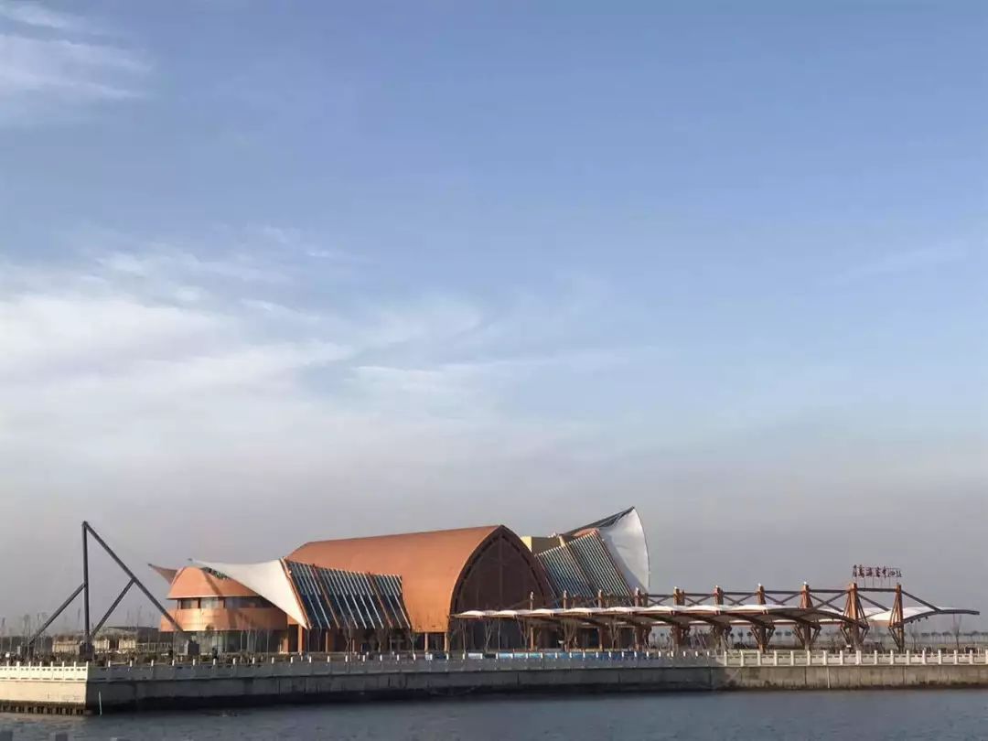 唐山夏天旅游攻略,唐山国际旅游岛月岛景区夜景