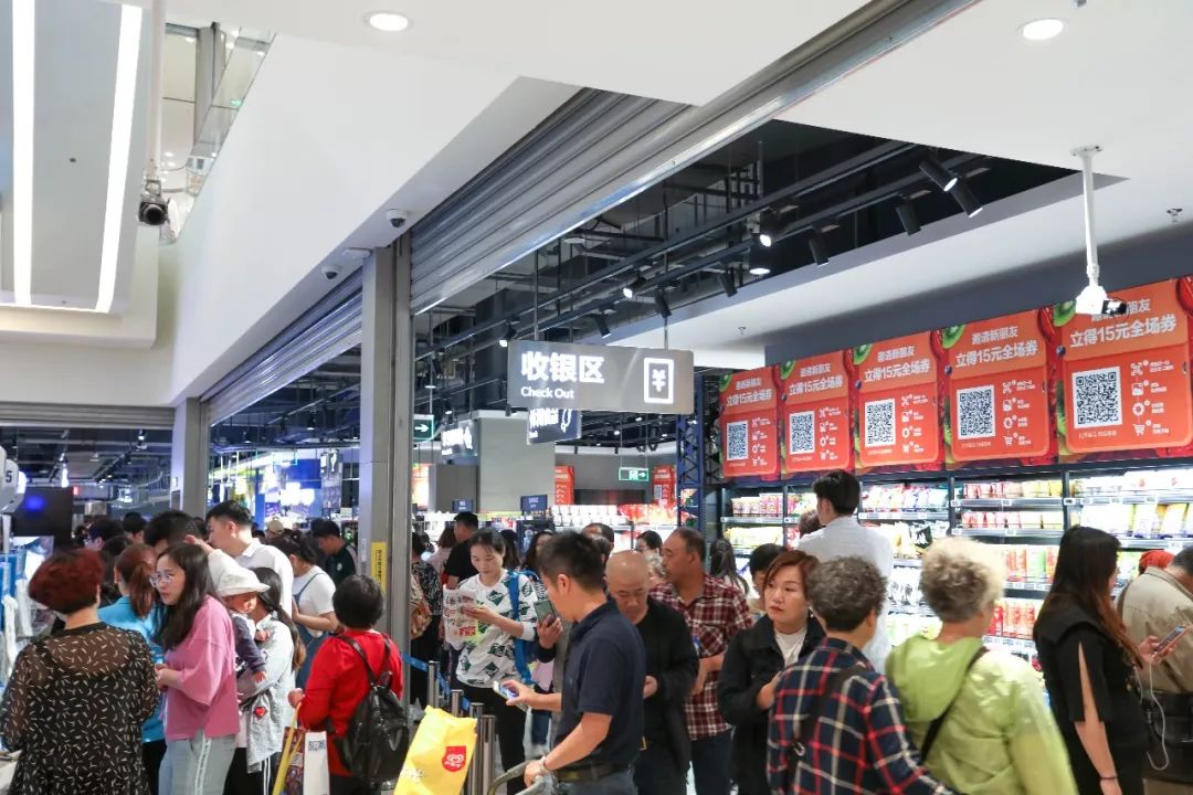 新店开业10w人围观,开业典礼1万人围观