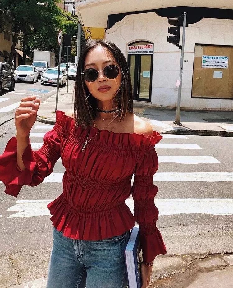 法式复古泡泡袖推荐,法式轻奢高级感泡泡袖