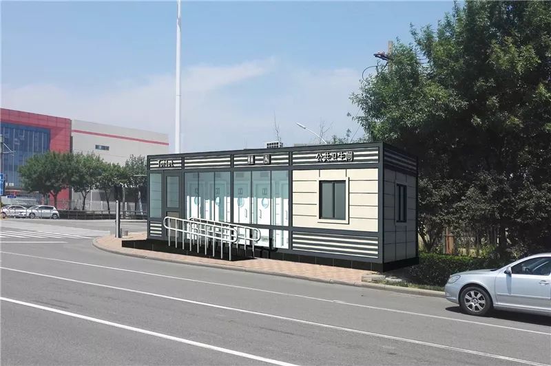 滨海集装箱厕所,滨海泰达五星级公共厕所