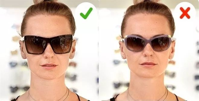 脸圆又黑适合戴什么墨镜,胖脸戴墨镜