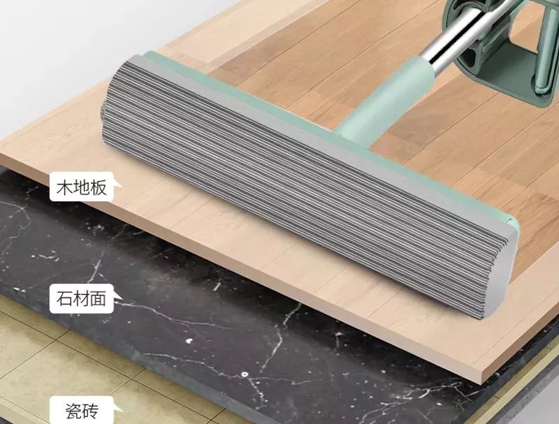 免手洗的拖把，地板干净不脏手，轻松搞定家务事