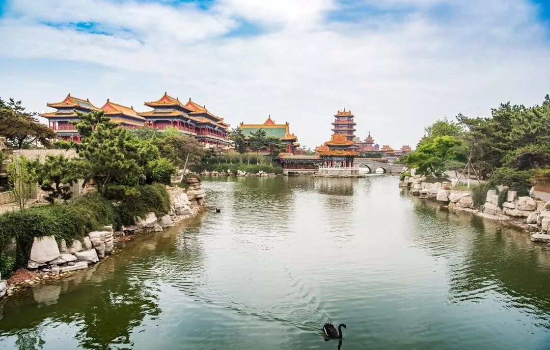 大V看蓬莱丨山东蓬莱有“三座仙山”，神话传说里的宫阙原来这样美！