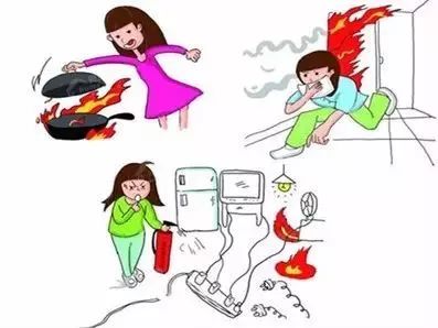 家中起火两个孩子意外被烧伤,家中发生火灾两个孩子被救