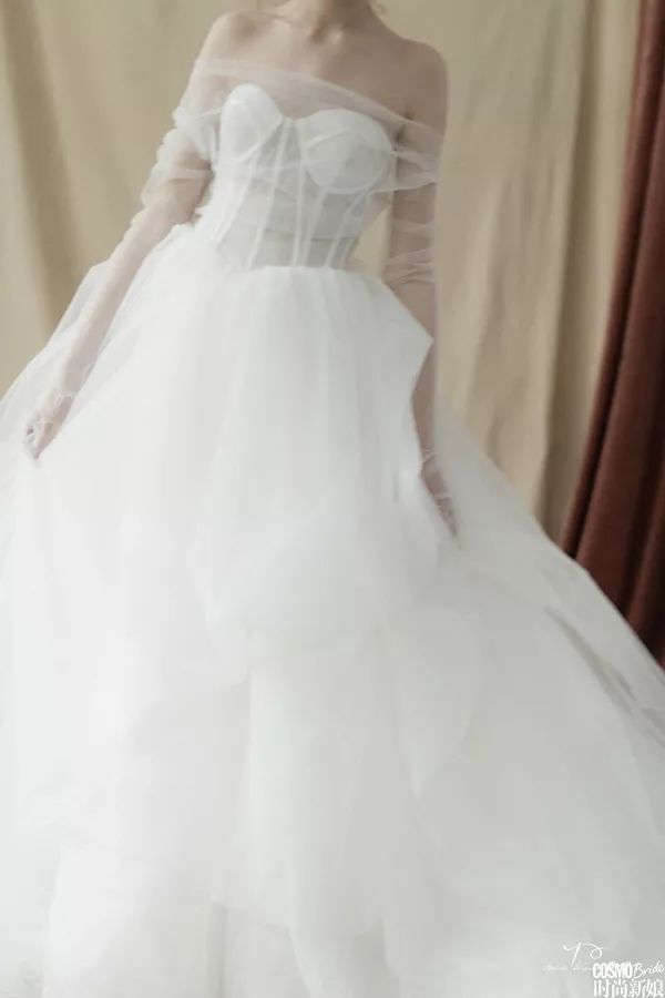 奥黛丽赫本与纪梵希婚纱,奥黛丽赫本风格婚纱照样片欣赏