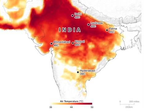 印度有多热,印度为什么每年这么热