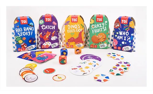低价拼团丨TOI旅行套装，五款经典桌游，让孩子享受游戏乐趣的同时，还能提高思维力