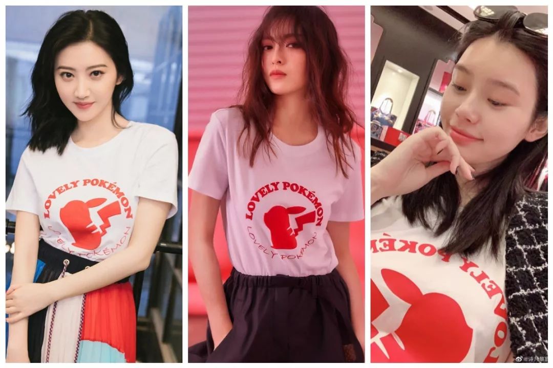 刘雯娜扎穿着puma,娜扎孙怡跨年衣服撞衫