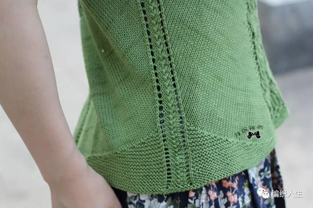 从上往下织夏季短袖花样,从上往下织夏季短袖