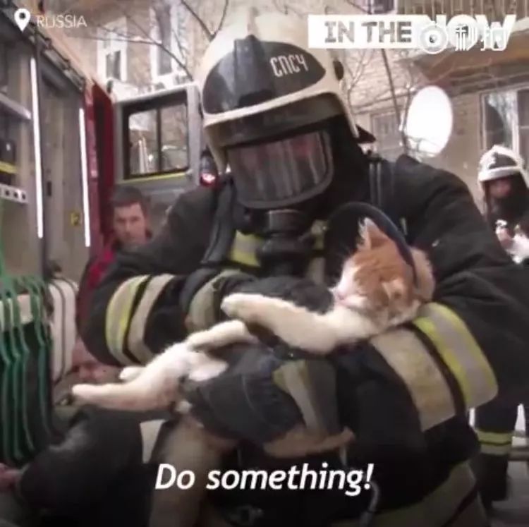 消防员才是人们心目中真正的超人,万能的消防员比什么都有安全感