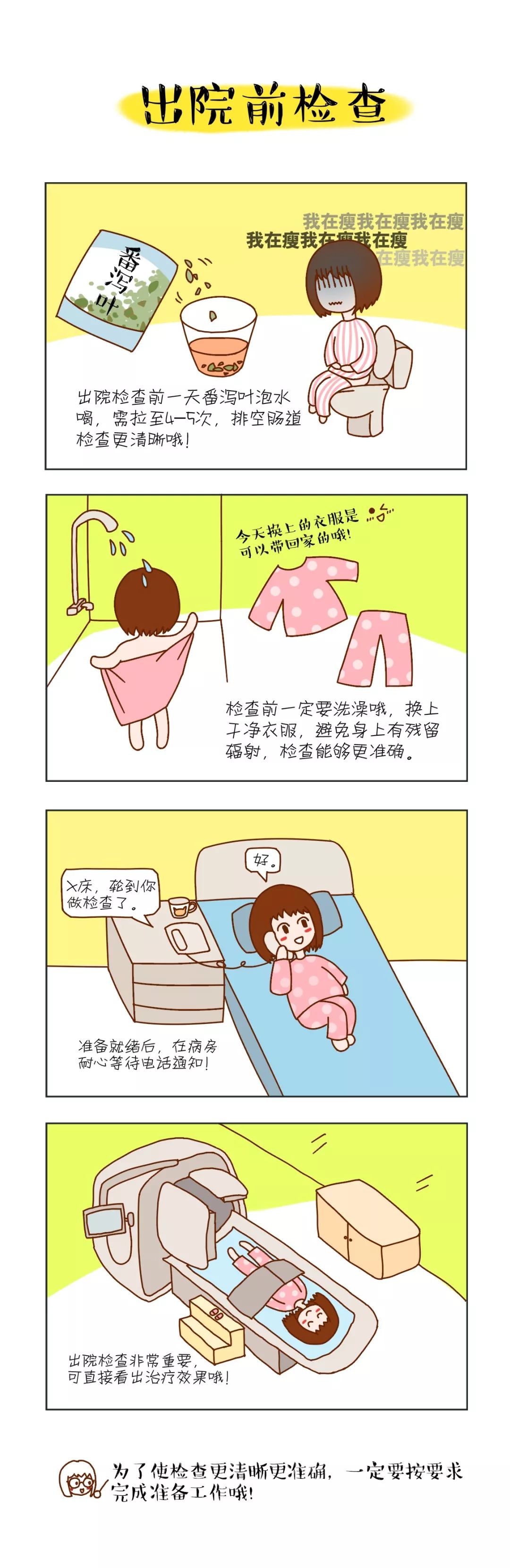 治愈系漫画-甲状腺癌碘-131治疗全过程