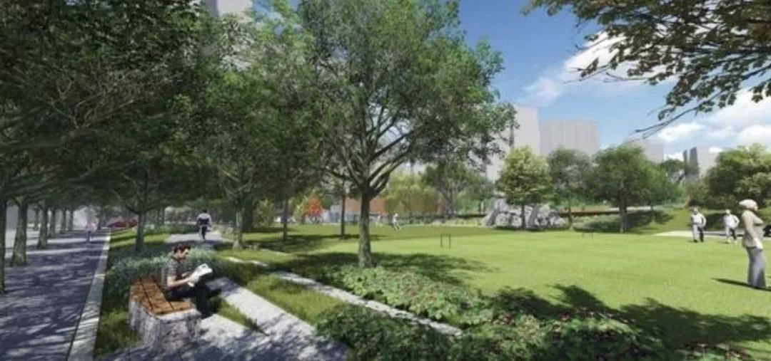 哈西即将建公园,哈西孔雀时代广场足球场