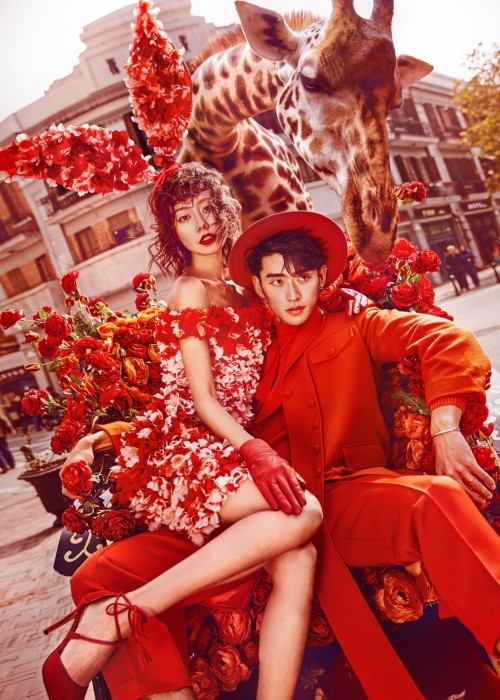 旅拍婚纱照风格推荐大理,婚纱照推荐风格酒红色婚纱照