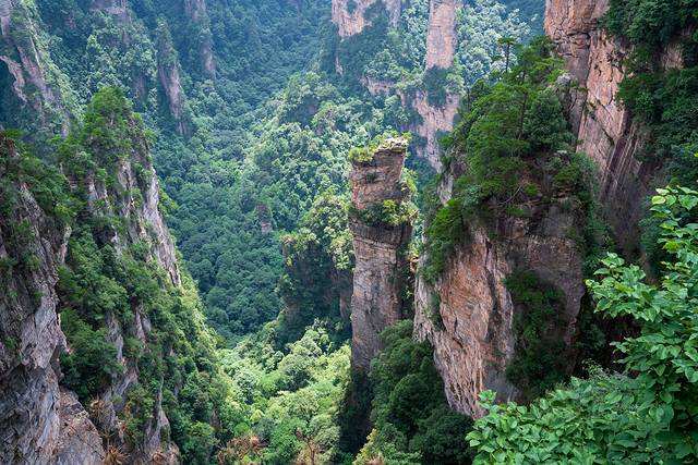 张家界魅力湘西春节自由行,张家界魅力湘西打卡第一天