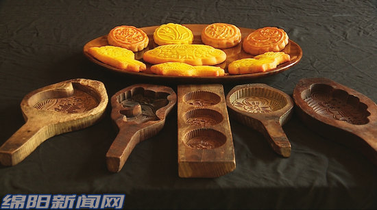非遗文化月饼模具,非遗文化传承手工月饼