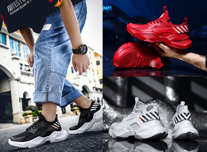 这款鞋！让整条街的回头率都归你！舒服的如同踩棉花！帅到不像实力派