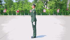 国防在线队列视频,国防在线正步