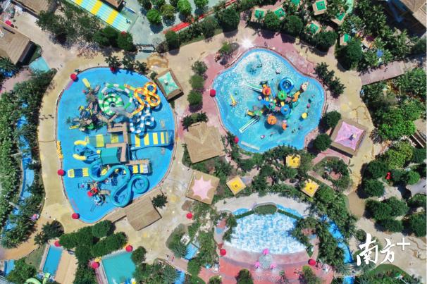 顺德华侨城欢乐海岸现场,顺德华侨城欢乐海岸plus航拍