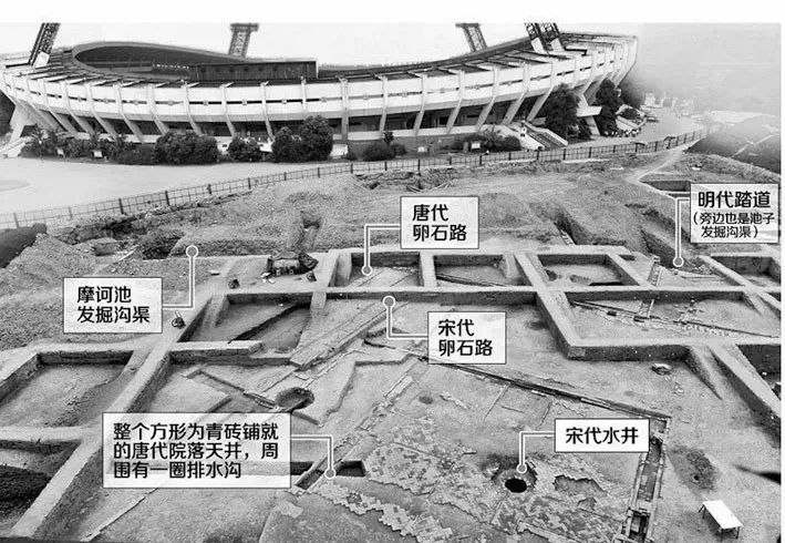 成都摩诃池历史介绍,摩诃池公园附近游玩