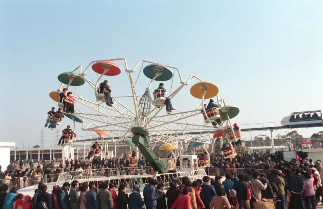 20多年前的上海锦江乐园,回忆成都游乐园