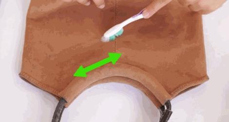 拿这个擦一擦包包，跟新买的一样