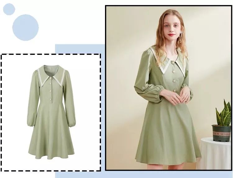 连衣裙女款爆款2022新款正品秋冬,好看秋冬的连衣裙推荐