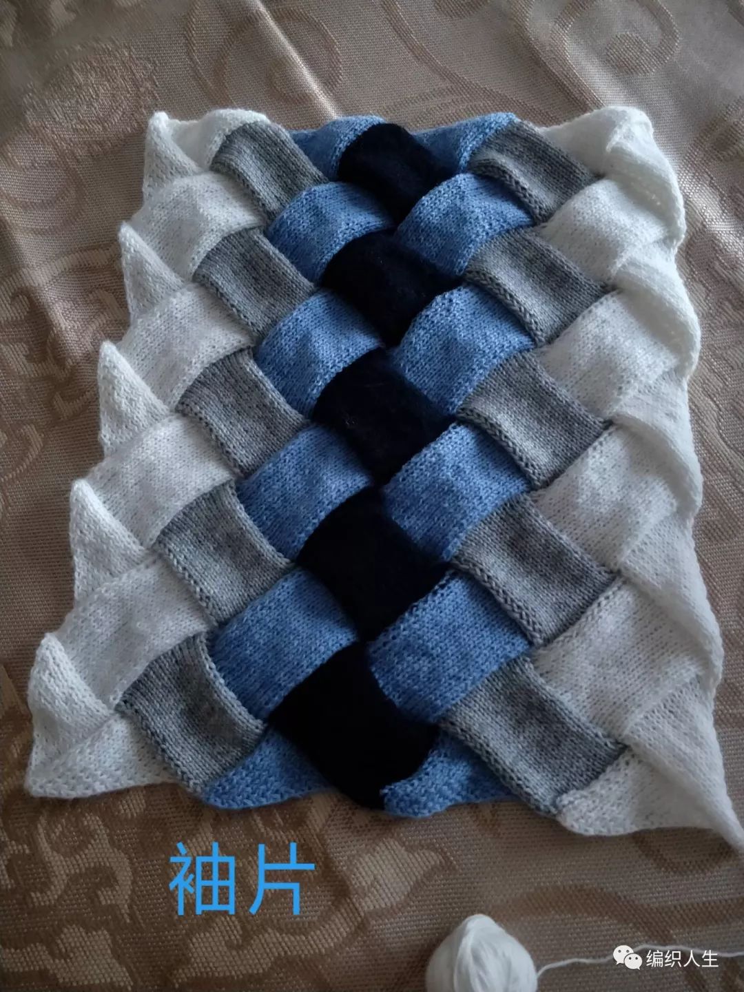 日本白桦正针毛衣编织视频,白桦裙子编织详细教程