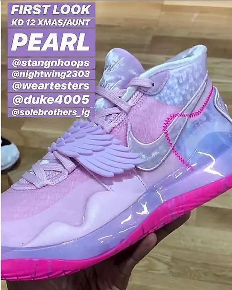 小翅膀又来了！KD12“AuntPearl”第一眼就决定掏钱了