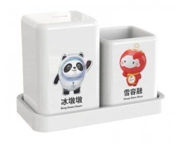 冰墩墩雪容融首发版玩具,冰墩墩和雪容融的玩具拼图