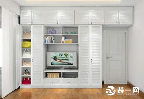 整体墙壁柜,装修壁柜哪种好看