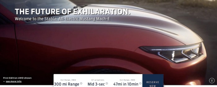 福特mustangmach-e2022款,2022新款福特mustangmach-e价格