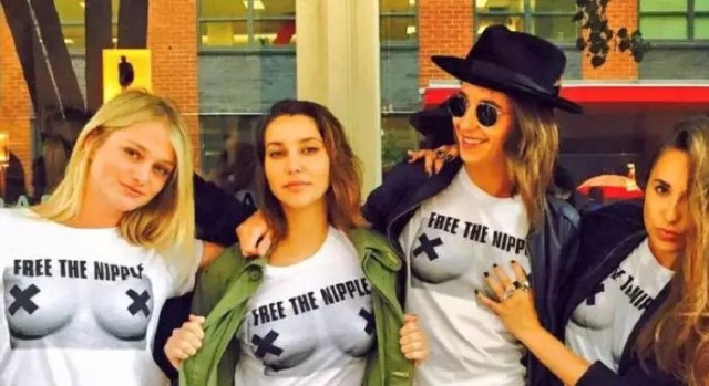 美国女子在家中裸露上身被起诉辩驳：丈夫同样裸露上半身