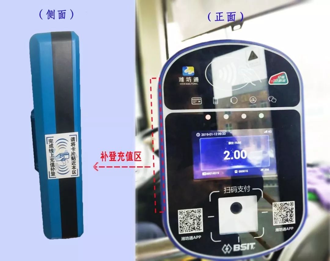 潍坊潍城区公交卡充值点在哪里,潍坊市公交卡在手机上能充值吗