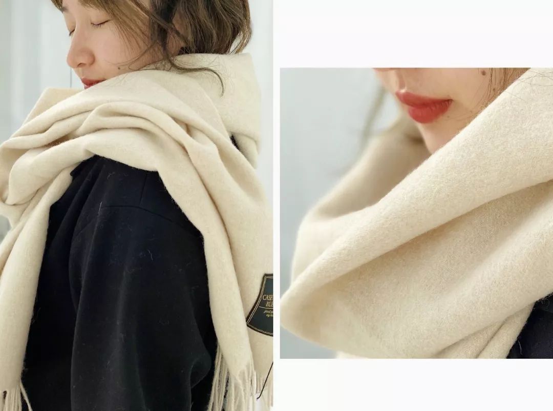 围巾冬季慵懒风韩系百搭,冬日保暖神器围脖