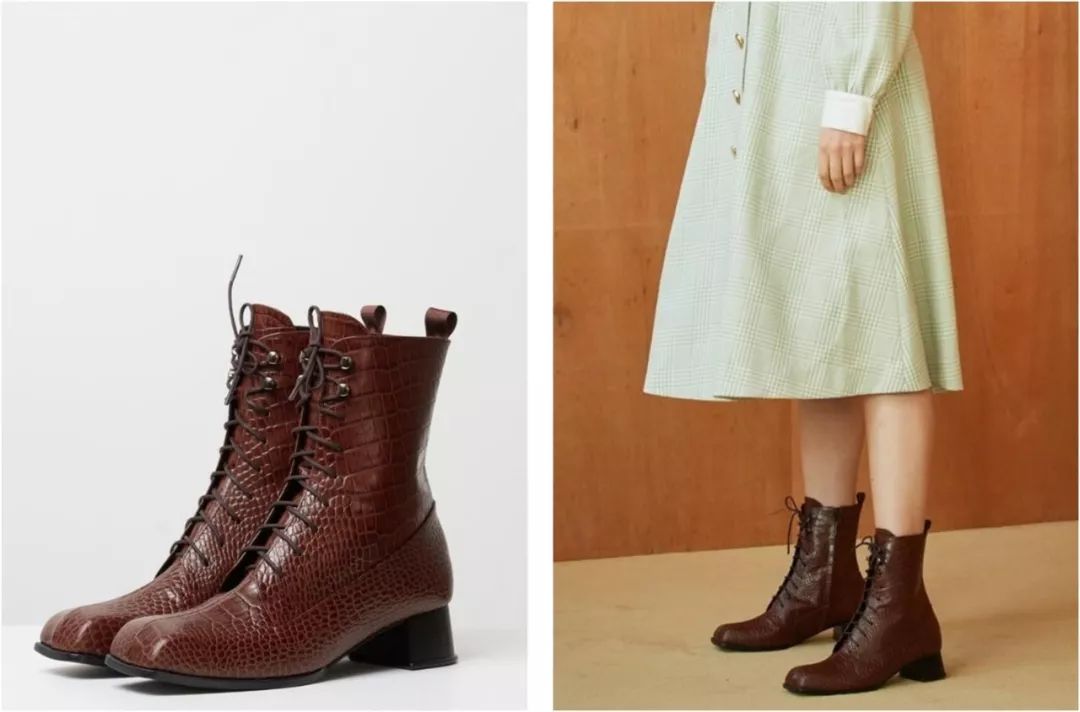 适合小个子穿的小短靴,秋冬必备百搭靴子短靴