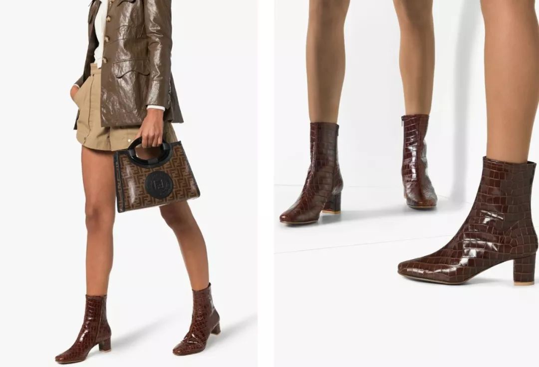 适合小个子穿的小短靴,秋冬必备百搭靴子短靴