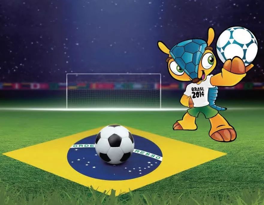 世界杯吉祥物福来哥超轻粘土,巴西世界杯吉祥物